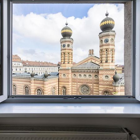 Breathless Panorama Synagogue Elegant Attic Free Parking Reservation Needed Будапешт Екстер'єр фото