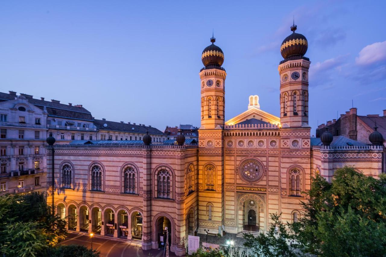 Breathless Panorama Synagogue Elegant Attic Free Parking Reservation Needed Будапешт Екстер'єр фото