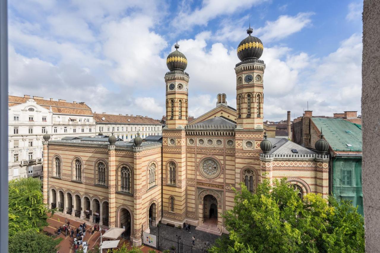Breathless Panorama Synagogue Elegant Attic Free Parking Reservation Needed Будапешт Екстер'єр фото
