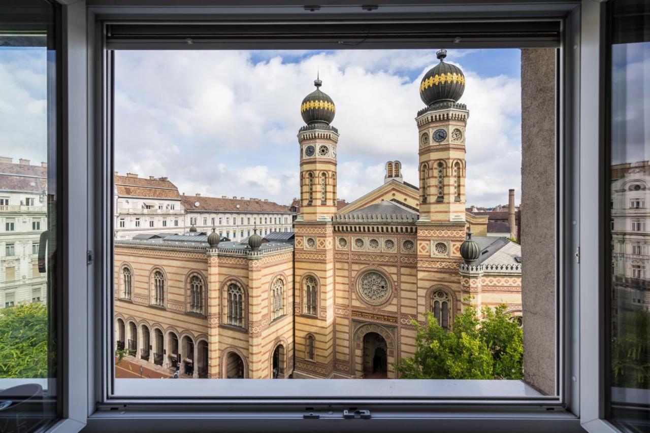 Breathless Panorama Synagogue Elegant Attic Free Parking Reservation Needed Будапешт Екстер'єр фото